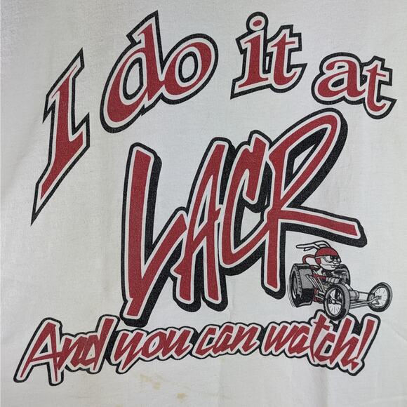 Vintage C Port Mens L Drag Racing T-Shirt POOR Off Road LACR Los Angeles County - Picture 3 of 11